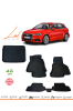 Audi A3 Hatchback 2013-2020 3D Havuzlu Paspas Alt Kademe Bagaj Havuzu Seti - Thumbnail (1)