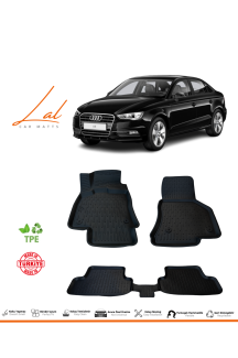 Audi A3 Sedan 2013-2019 3D Havuzlu Paspas