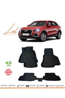 Audi Q2 2018 Sonrası 3D Havuzlu Paspas