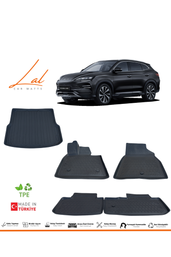 BYD Seal U 3D Havuzlu Paspas Üst Kademe Bagaj Havuzu Seti 2023+ - 0