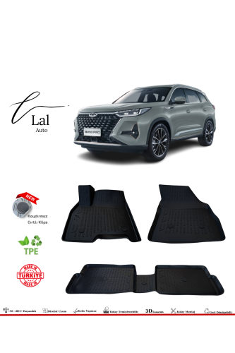 Chery Tiggo 8 Pro 2022+ 3D Havuzlu Paspas - 0