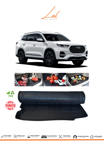 Chery Tiggo 8 Pro (7 kişilik) 2023+ 3D Bagaj Havuzu - 0