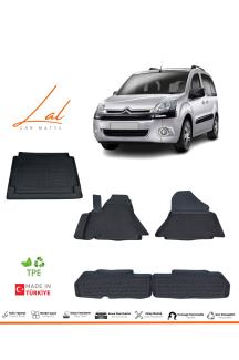 Citroen Berlingo 3D Havuzlu Paspas Bagaj Havuzu Seti 2008-2019