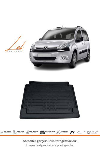 Citroen Berlingo Combi Sx Koltuklu 2008-2019 3D Bagaj Havuzu - 1