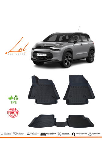 Citroen C3 Aircross 2017+ 3D Havuzlu Paspas - 0