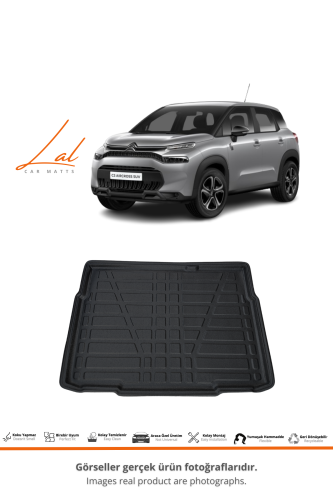 Citroen C3 Aircross 2017+ Alt Kademe 3D Bagaj Havuzu - 1