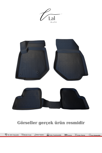 Citroen C4 2021+ 3D Havuzlu Paspas - 1