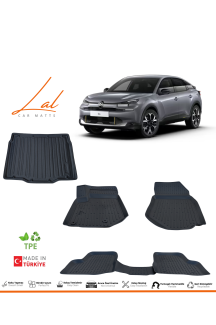Citroen C4 Hatchback 3D Havuzlu Paspas Alt Kademe Bagaj Havuzu Seti 2021+