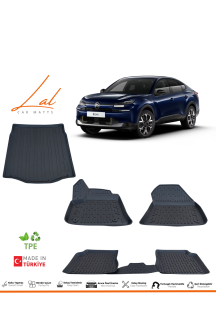 Citroen C4 X Elektrikli 3D Havuzlu Paspas Bagaj Havuzu Seti 2023+