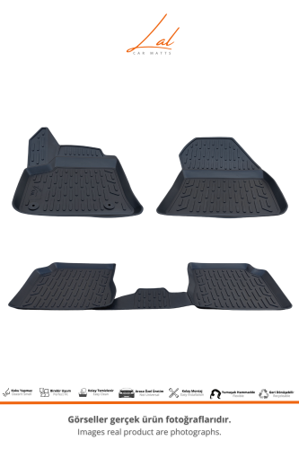 Citroen C4 X Elektrikli 3D Havuzlu Paspas Bagaj Havuzu Seti 2023+ - 1