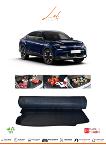 Citroen C4 X Elektrikli ve İnce Stepneli 3D Bagaj Havuzu 2023+