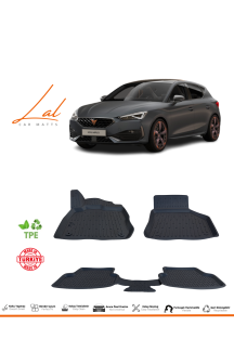 Cupra Leon 2021+ 3D Havuzlu Paspas