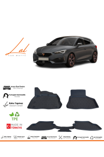 Cupra Leon 3D Havuzlu Paspas 2023+