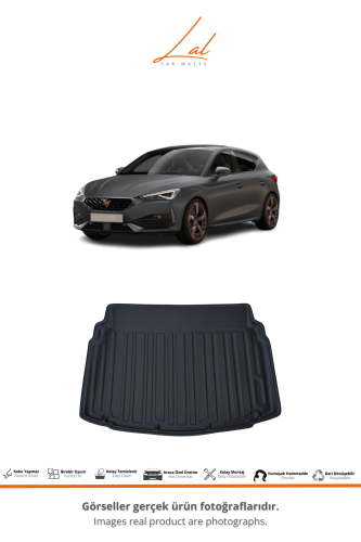 Cupra Leon 3D Havuzlu Paspas Alt Kademe Bagaj Havuzu Seti 2023+ - 3