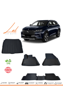 Ds 7 Crossback 2019 Sonrası 3D Havuzlu Paspas Bagaj Havuzu Seti