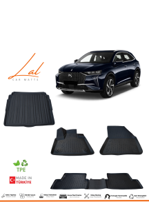 Ds 7 Crossback 3D Havuzlu Paspas Bagaj Havuzu Seti 2018+