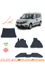 Fiat Doblo Easy 2010-2023 3D Havuzlu Paspas Bagaj Havuzu Seti - Thumbnail (1)