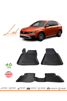 Fiat Egea Cross 3D Havuzlu Paspas