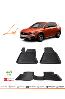 Fiat Egea Cross 3D Havuzlu Paspas