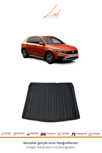 Fiat Egea Cross 3D Havuzlu Paspas Bagaj Havuzu Seti - 3