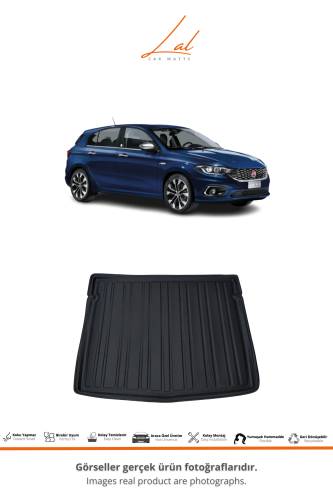 Fiat Egea Hatchback 3D Havuzlu Paspas Bagaj Havuzu Seti - 3