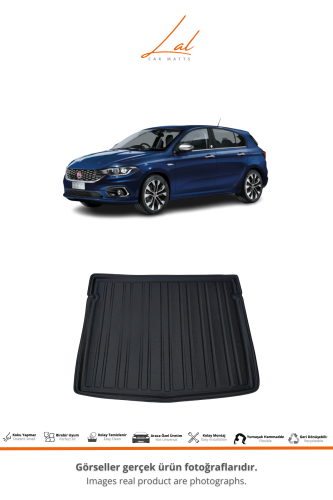 Fiat Egea Hatchback 3D Havuzlu Paspas Bagaj Havuzu Seti - 3