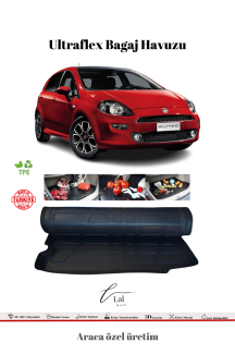 Fiat Grande Punto 2008-2016 3D Bagaj Havuzu