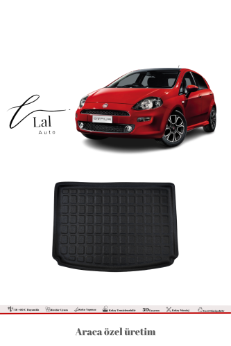 Fiat Grande Punto 2008-2016 3D Bagaj Havuzu - 1