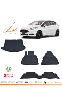 Ford Fiesta 2009-2017 3D Havuzlu Paspas Bagaj Havuzu Seti