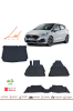 Ford Fiesta 2018+ 3D Havuzlu Paspas Bagaj Havuzu Seti - Thumbnail (1)