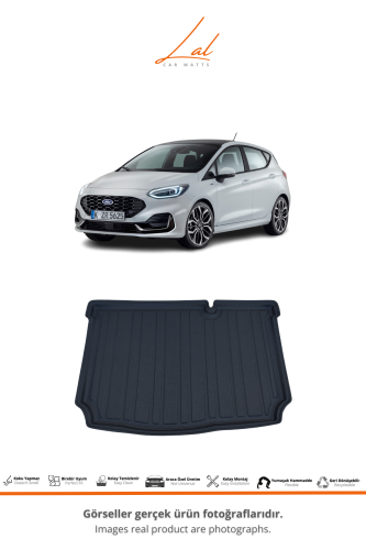 Ford Fiesta 2018+ 3D Havuzlu Paspas Bagaj Havuzu Seti - 3