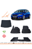 Ford Focus 4 Hatchback İnce Stepne (2015-2018) 3D Havuzlu Paspas Bagaj Havuzu Seti - Thumbnail (1)