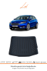 Ford Focus 4 Hatchback Kalın Stepne (2015-2018) 3D Havuzlu Paspas Bagaj Havuzu Seti - Thumbnail (4)
