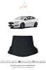 Ford Focus 4 Sedan İnce Stepne (2015-2018) 3D Havuzlu Paspas Bagaj Havuzu Seti - Thumbnail (4)