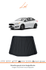 Ford Focus 4 Sedan Kalın Stepne (2015-2018) 3D Havuzlu Paspas Bagaj Havuzu Seti - Thumbnail (4)