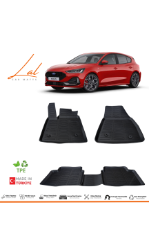 Ford Focus 5 Hatchback 2019+ 3D Havuzlu Paspas