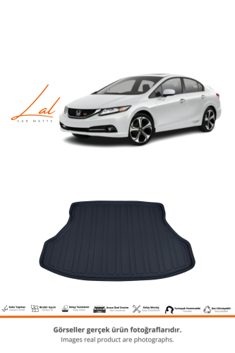 Honda Civic 2012-2015 3D Bagaj Havuzu - 1