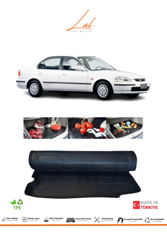 Honda Civic Sedan 1997-2001 3D Bagaj Havuzu - 0