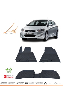 Hyundai Accent Blue 2011-2019 3D Havuzlu Paspas