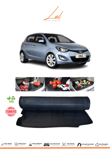 Hyundai İ20 2009-2014 3D Bagaj Havuzu