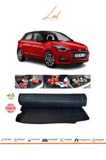 Hyundai i20 2014-2019 3D Bagaj Havuzu