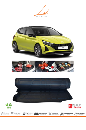 Hyundai İ20 2020+ (Style-Elite-Jump Paket) 3D Bagaj Havuzu - 0