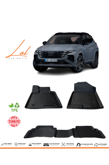 Hyundai Tucson 2021+ 3D Havuzlu Paspas