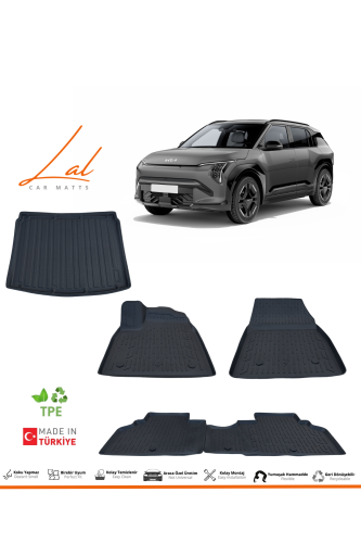 Kia Ev3 3D Havuzlu Paspas Alt Kademe Bagaj Havuzu Seti 2024+ - 0