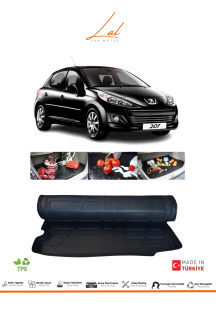 Peugeot 207 3D Bagaj Havuzu 2006-2015