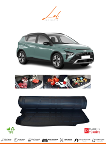 Lal Araca Özel 3D Bagaj Havuzu Hyundai Bayon 2020+