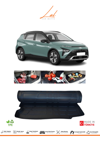 Lal Araca Özel 3D Bagaj Havuzu Hyundai Bayon 2020+ - 0