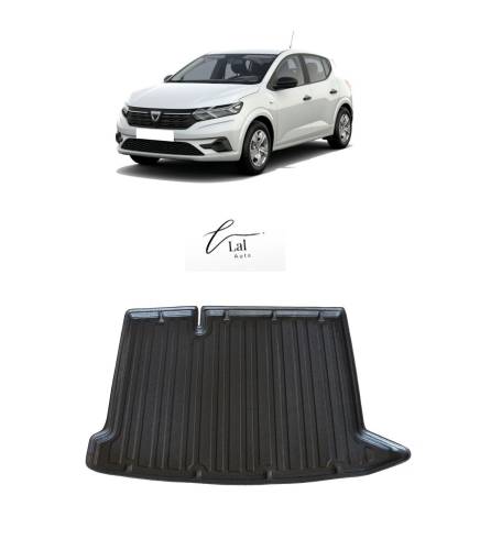 Lal Dacia Sandero 3 Uyumlu 3D Bagaj Havuzu - 1