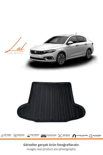 Lal Fiat Egea Sedan Uyumlu 3D Bagaj Havuzu - 1