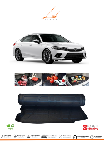 Lal Honda Civic Fe1 2021+ 3D Bagaj Havuzu - 0